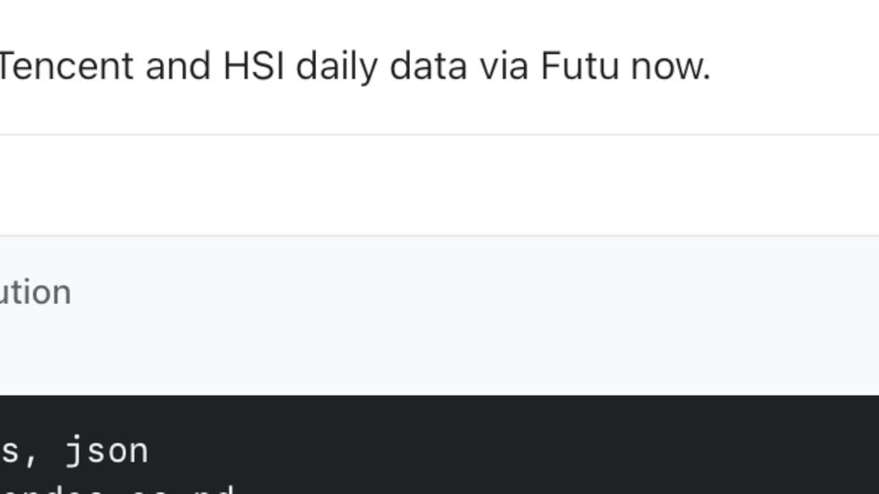 Futu Tencent vs HSI example prompt in chat